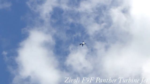 Ziroli F9F Panther Turbine Jet Flight смотреть онлайн