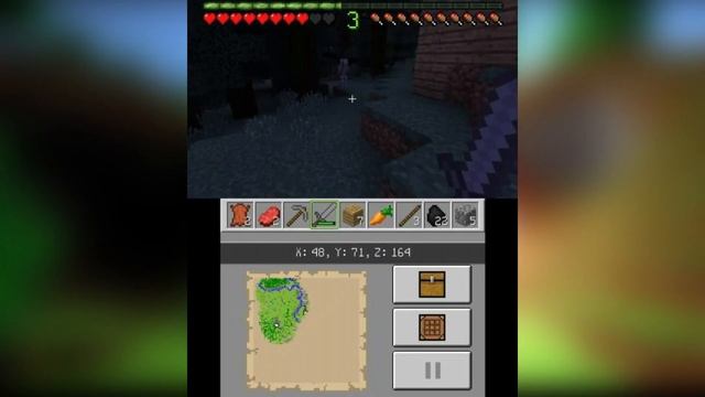 МАЙНКРАФТ НА ДВУХ ЭКРАНАХ (Minecraft: NINTENDO 3DS EDITION) смотреть онлайн