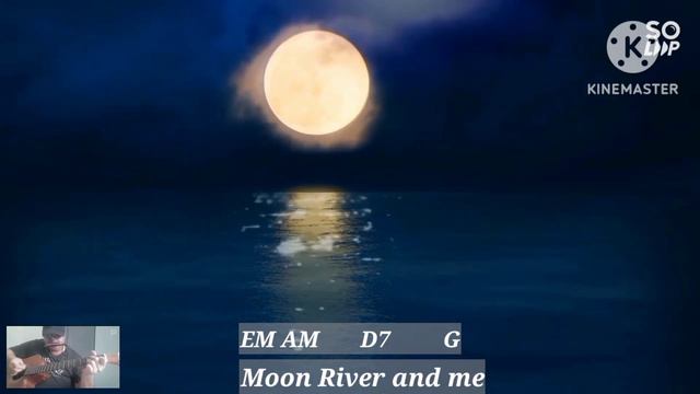 Moon River (Guitar & Harmonica with Chords and Lyrics) смотреть онлайн