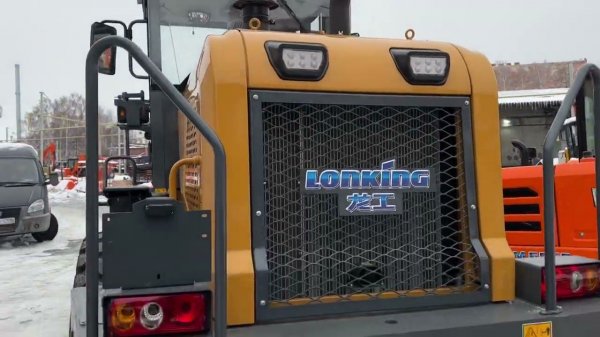Рестайлинг фронтального погрузчика LONKING LG833G