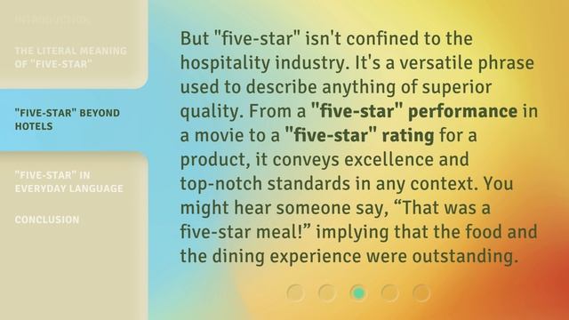 Unlocking the Meaning of "Five-Star" in English смотреть онлайн