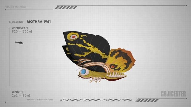 All MOTHRA Reincarnations || ANIMATED SIZE TITAN COMPARISON смотреть онлайн