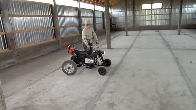 самодельный квадроцыкол смотреть онлайн