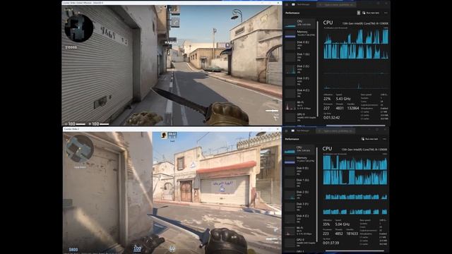 CS:GO VS CS2 Performance on a 13900K processor смотреть онлайн
