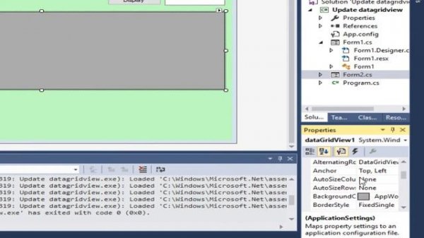 C#: update all data from datagridview to database at once