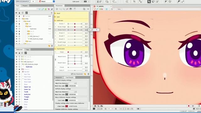 Live 2D tutorial: How to Make Expressions! смотреть онлайн