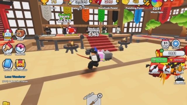 Ninja Fighting Simulator | Roblox смотреть онлайн