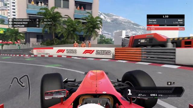F1 2020 Monaco 2010 Ferrari F10 смотреть онлайн