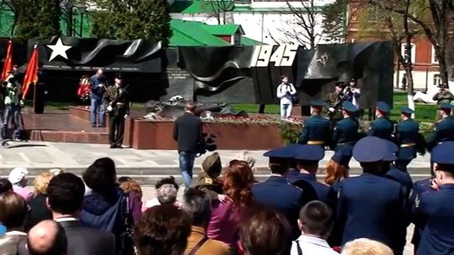 Сергиев Посад: официальная церемония возложения венков 8 мая 2015 года. смотреть онлайн