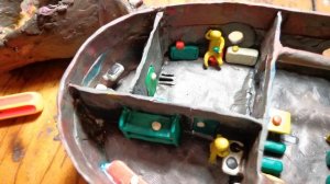 Корабль из пластилина (The ship from plasticine)