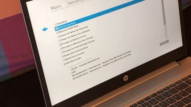 HP Probook 450 - How to enter bios setup menu смотреть онлайн