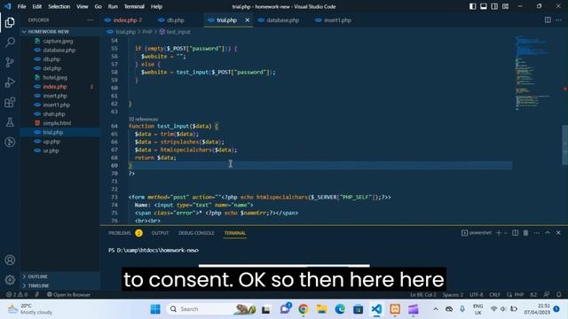 Validating User Input with PHP Forms ! #php смотреть онлайн