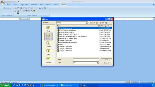 SAP BW - How To Create Your First SAP BW BEx Analyzer Query смотреть онлайн