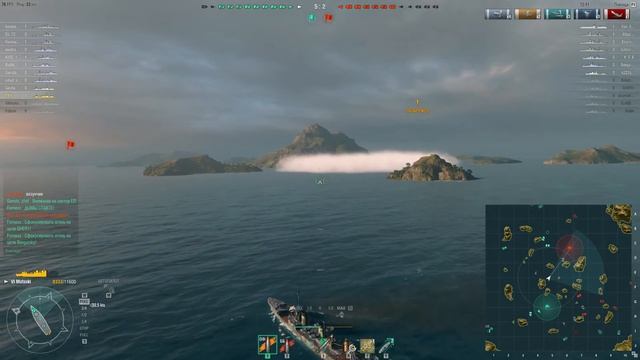 Торпедная атака из ниоткуда #5! (Стрим World of Warships) смотреть онлайн