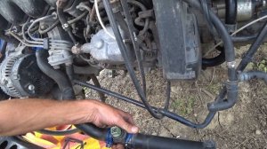 Система охлаждения VW T4 установка патрубков