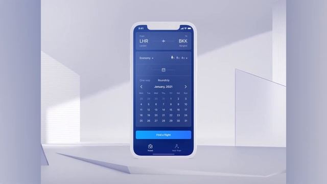 Best 10 Examples uiux Design for Mobile App | Flight Booking смотреть онлайн