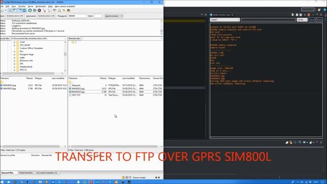 [SOURCE CODE] Camera VC0706 Arduino send Image to FTP over GPRS SIM800L смотреть онлайн