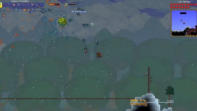 Terraria Calamity Mod - Cryogen (Revengeance Mode) смотреть онлайн