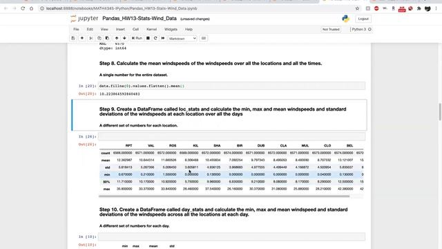 Introduction to Python for Data Science: Pandas Exercise Part 5 смотреть онлайн