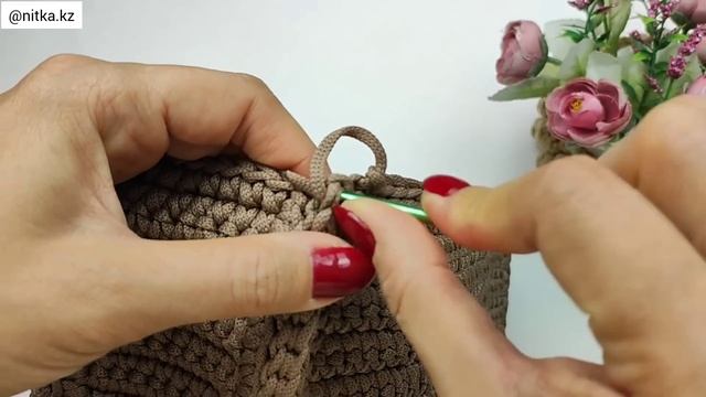 Изумительная сумочка для вас Видео Мастер-класс Вязание крючком смотреть онлайн