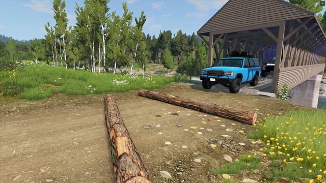 Cars vs Speedbump Fallen Tree #3 - BeamNG.drive | BeamNG-Cars TV смотреть онлайн
