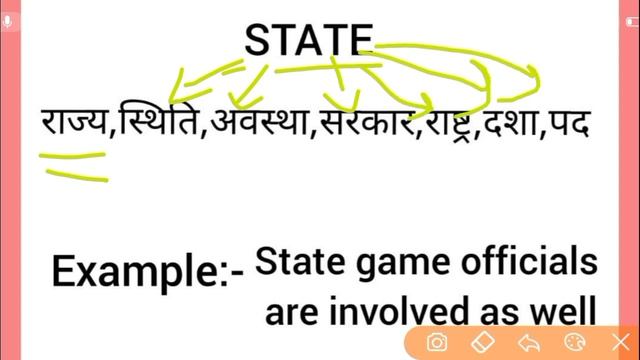 State meaning in hindi || state ka matlab kya hota hai || word meaning english to hindi смотреть онлайн