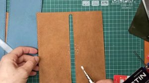 Как вшить молнию в кошелёк.