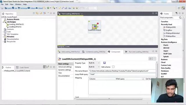 5.How to Load Data from XML File in Talend l tFileInputXML l Working with Files l Data Integration смотреть онлайн