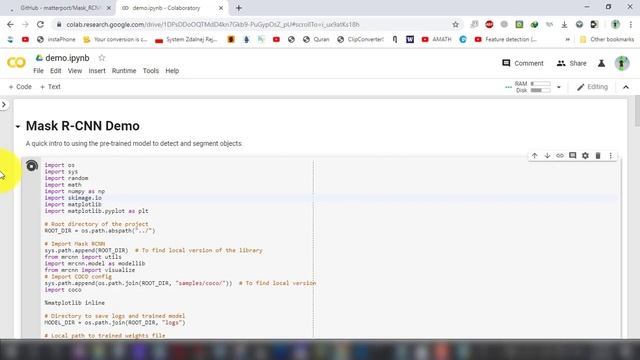 Mask R-CNN Image Segmentation - Google Colab смотреть онлайн