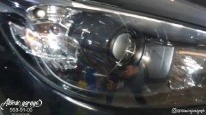 Mazda CX 5 замена линз на светодиодные DIliht