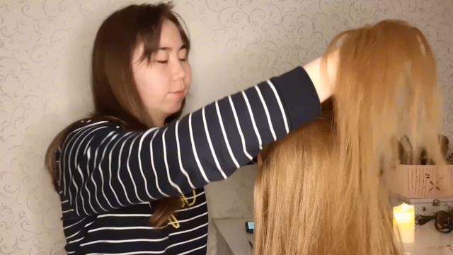 Асмр - Расчёсывание Волос и Причёска ?♀️ | Шепот для Сна ? смотреть онлайн