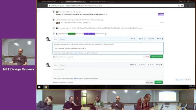 .NET Design Reviews GitHub Triage смотреть онлайн