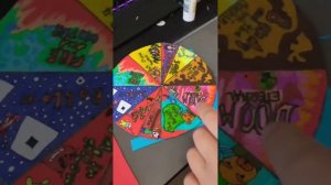 Как  сделать колесо фортуны (мастеркласс)