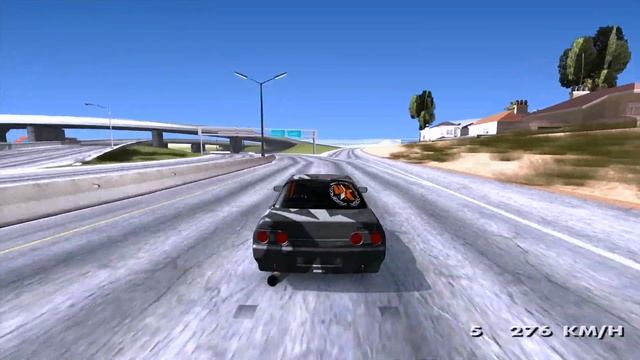 Nissan Skyline R32 Drift Camo ? GTA San Andreas Mod ENB 4K 60 FPS _REVIEW смотреть онлайн