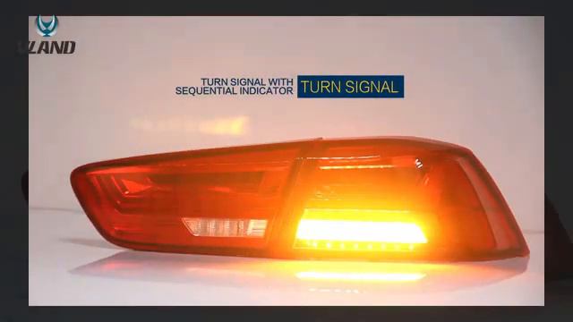 Vland Rear Lamp Mitsubishi lancer 2008-2017 Led Taillight смотреть онлайн