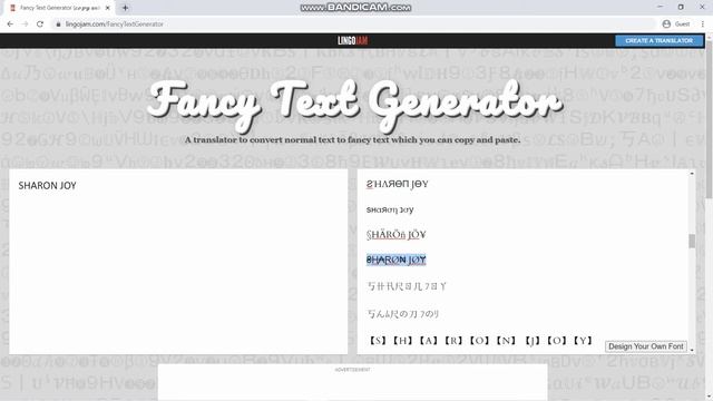 Fancy text generator | PC/Android/IOS | GamerBoomer смотреть онлайн