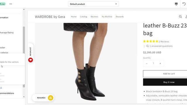 Product Page Shopify Online Store 2.0 смотреть онлайн