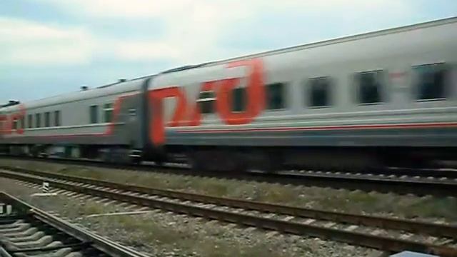 Пассажирский поезд Новокузнецк - Анапа. смотреть онлайн