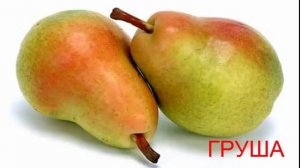 Учим слова (Овощи фрукты и ягода)