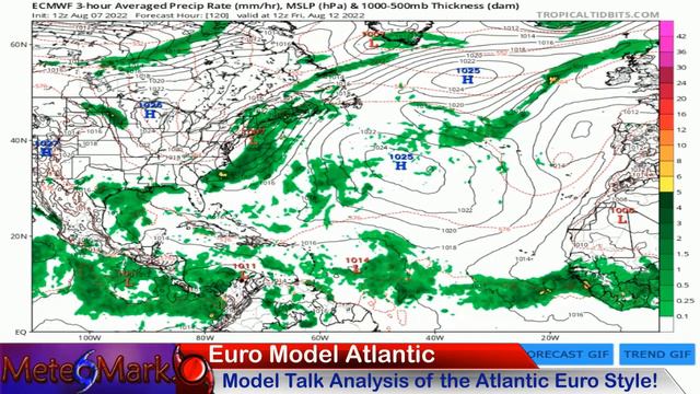 Atlantic Potential For Tropical Storm Danielle Increasing Mid Aug? TS Howard, Big Pattern Change? смотреть онлайн