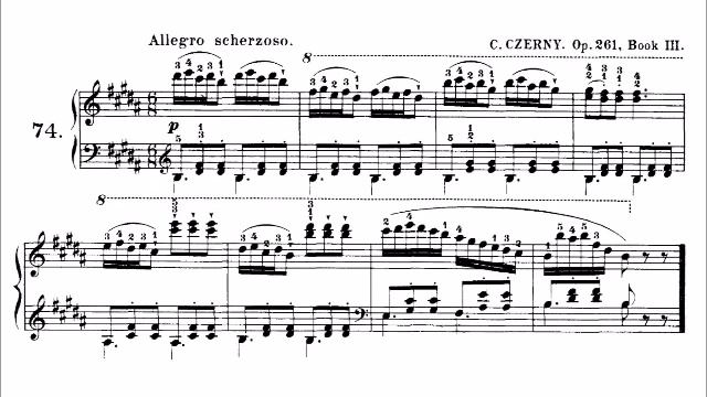 [old] Carl Czerny - 125 Exercises In Passage-playing, Op. 261