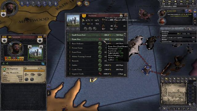 Crusader Kings II, Game of Thrones: Pirate Dwarf Vujaan #2 - Sunspear venturing смотреть онлайн