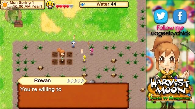 Harvest Moon: Seeds of Memories IOS - Mobile Game pt. 1 смотреть онлайн