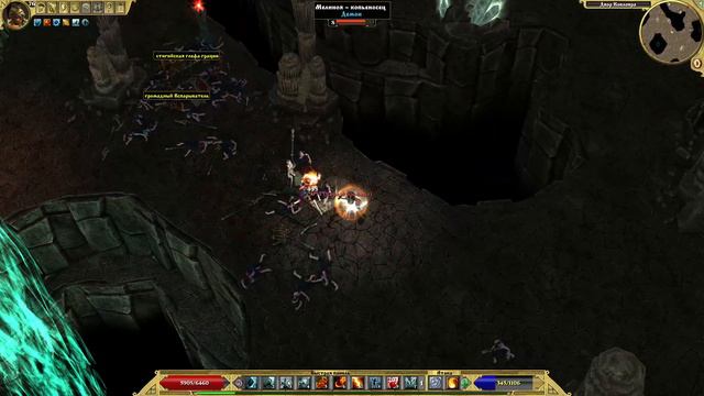 Titan Quest - Джаггернаут (Juggernaut). Зелёный ближник смотреть онлайн