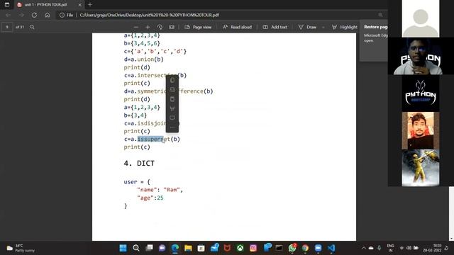 python full basics in 2hour | python bootcamp | sathyabama university | #python #pythonfullcourse смотреть онлайн