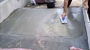 Заливка двора своими руками