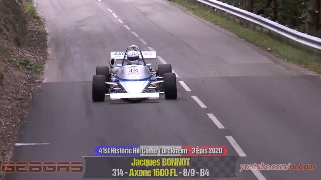 Axone 1600 FL - Jacques BONNOT - HILL CLIMB - 2020 - Turckheim-Trois Epis смотреть онлайн