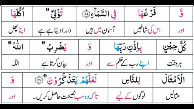 P13TF130 Tafseer Ul Quran Para 13 Surah Ibrahim Ayaat 18   34