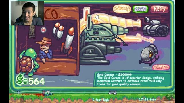 FLY TURTLE! | Toss The Turtle смотреть онлайн