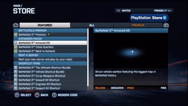 BATTLEFIELD 3 - Get Armored Kill Maps For Free With this Glitch смотреть онлайн